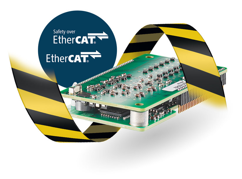 السلامة الوظيفية عبر EtherCAT باستخدام Ixxat Safe T100/FSoE
